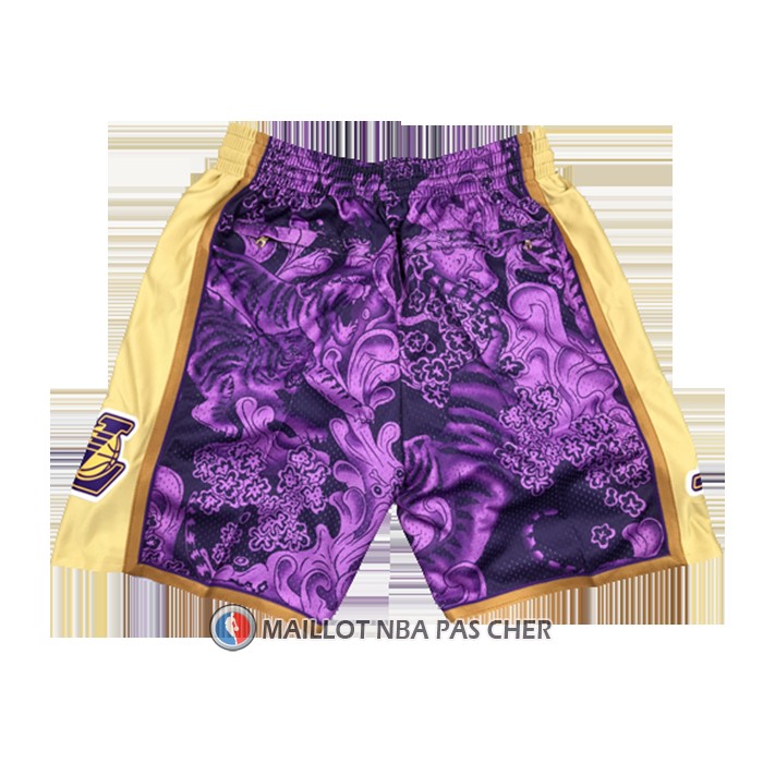 Short Los Angeles Lakers Special Year of The Tiger Volet